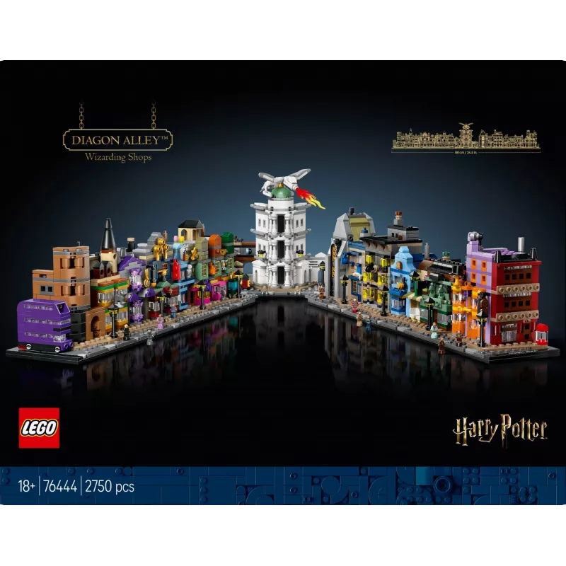 LEGO HARRY POTTER 76444 Diagon Alley Wizarding Shops