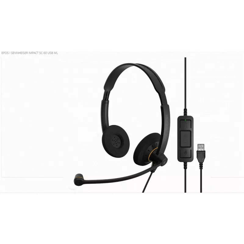 Zestaw słuchawkowy EPOS IMPACT SC 60 USB ML