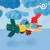Klocki konstrukcyjne Marioinex Mini Waffle, pastelowe, 300 elementów