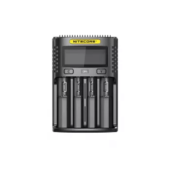 Nitecore UM4 ładowarka do akumulatorów Domowa DC Litowo-żelazowo-fosforanowa Litowo-jonowa Niklowo-kadmowa