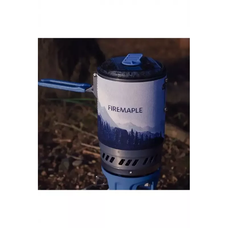 Przenośna kuchenka Fire-maple FMS-X5 — lekki, kompaktowy palnik zewnętrzny, składane nóżki, jednopalnikowa