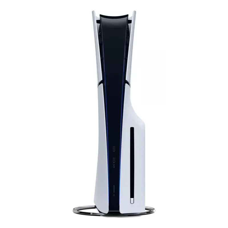 Konsola do gier Sony PlayStation 5 cienki — 1 TB SSD, AMD Ryzen Zen 2 8-rdzeniowy 3,5 GHz, AMD RDNA 2 10,3 TFLOPS, 8K HDR, gotowa na VR, Bluetooth 5.1, Wi‑Fi, Gigabit Ethernet