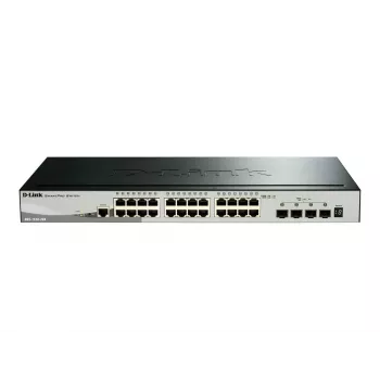 D-Link DGS-1510 Managed L3 Gigabit Ethernet (10/100/1000) Czarny