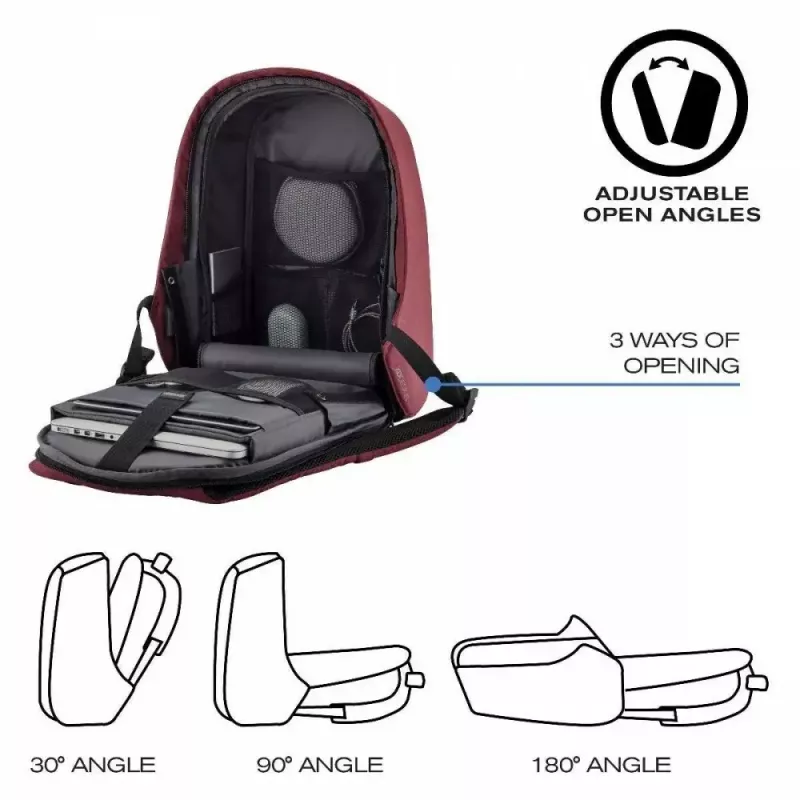 Plecak XDDESIGN Bobby Hero Small — Antykradzieżowy Wodoodporny Plecak Codzienny, Kompaktowy Rozmiar