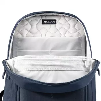 Plecak XDDESIGN Soft Daypack P705.985 Navy – lekki, wodoodporny plecak miejski