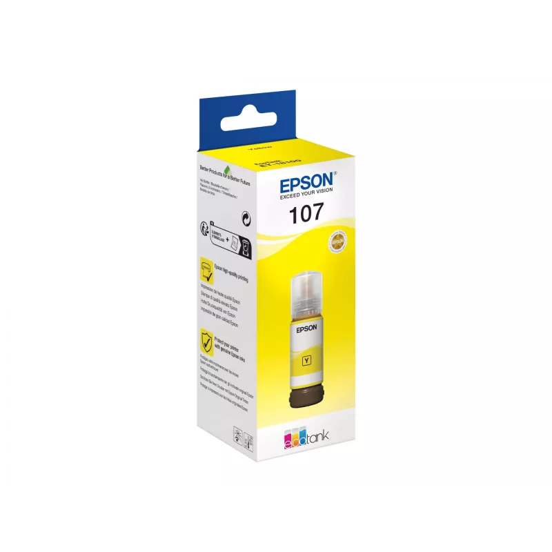 EPSON 108 EcoTank Żółty atrament w butelce