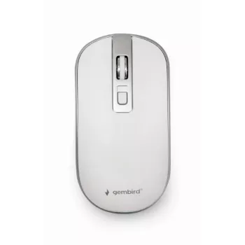 Mysz USB Optyczna Bezprzewodowa BIAŁO-SREBRNA MUSW-4B-06-WS Gembird