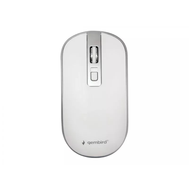 Mysz USB Optyczna Bezprzewodowa BIAŁO-SREBRNA MUSW-4B-06-WS Gembird