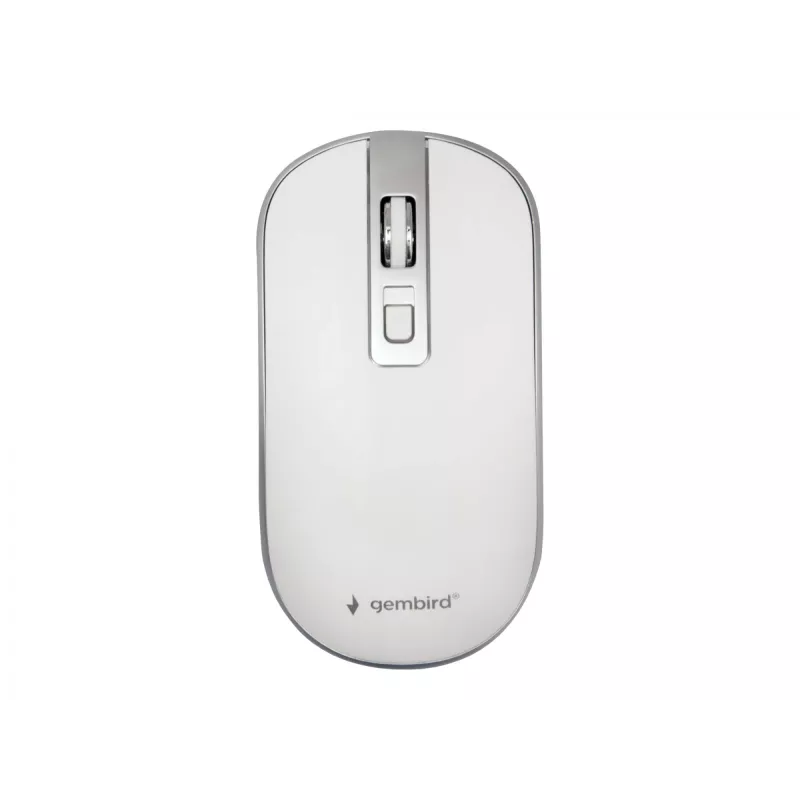Mysz USB Optyczna Bezprzewodowa BIAŁO-SREBRNA MUSW-4B-06-WS Gembird