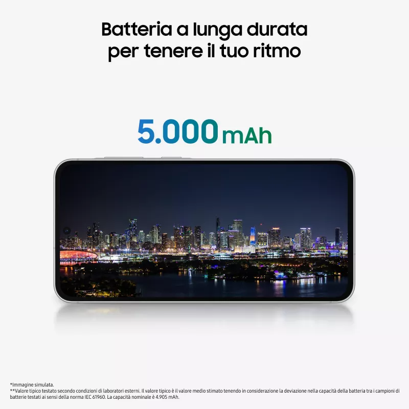 Samsung Galaxy A56 17 cm (6,7) Dual SIM Android 15 5G USB Type-C 8 GB 256 GB 5000 mAh Grafitowy