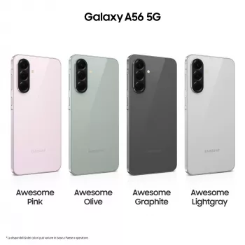 Samsung Galaxy A56 17 cm (6.7) Dual SIM Android 15 5G USB Type-C 8 GB 128 GB 5000 mAh Grafitowy