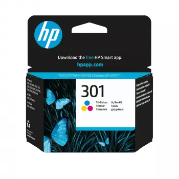 HP 301 Oryginalny wkład atramentowy trójkolorowy
