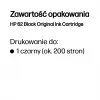 Oryginalny wkład atramentowy HP 62 Czarny