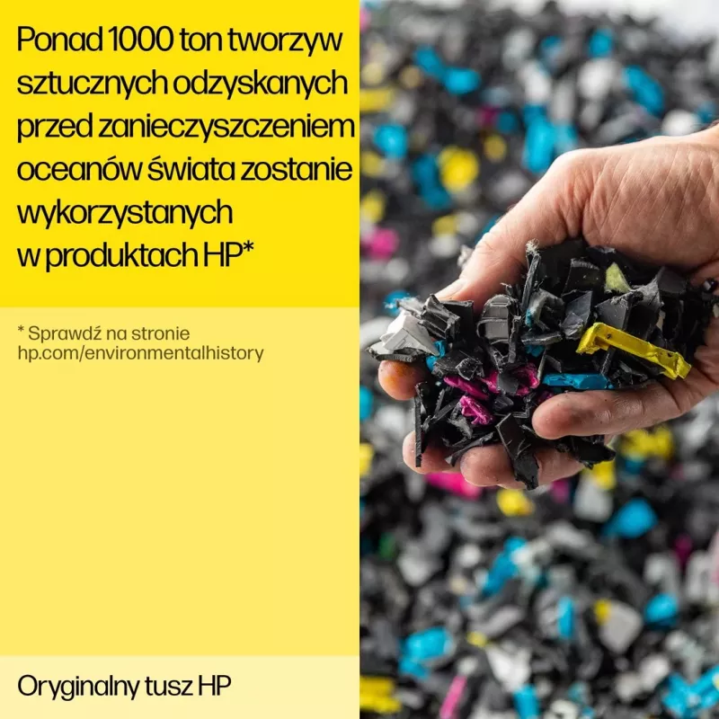 HP 302XL High Yield Tri-color Oryginalny wkład atramentowy