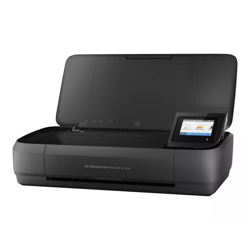 HP OfficeJet 250 Mobile All-in-One MFP — kolorowa atramentowa drukarka wielofunkcyjna A4 8 str./min Kopiowanie 10 str./min Druk 50 arkuszy USB Wi-Fi