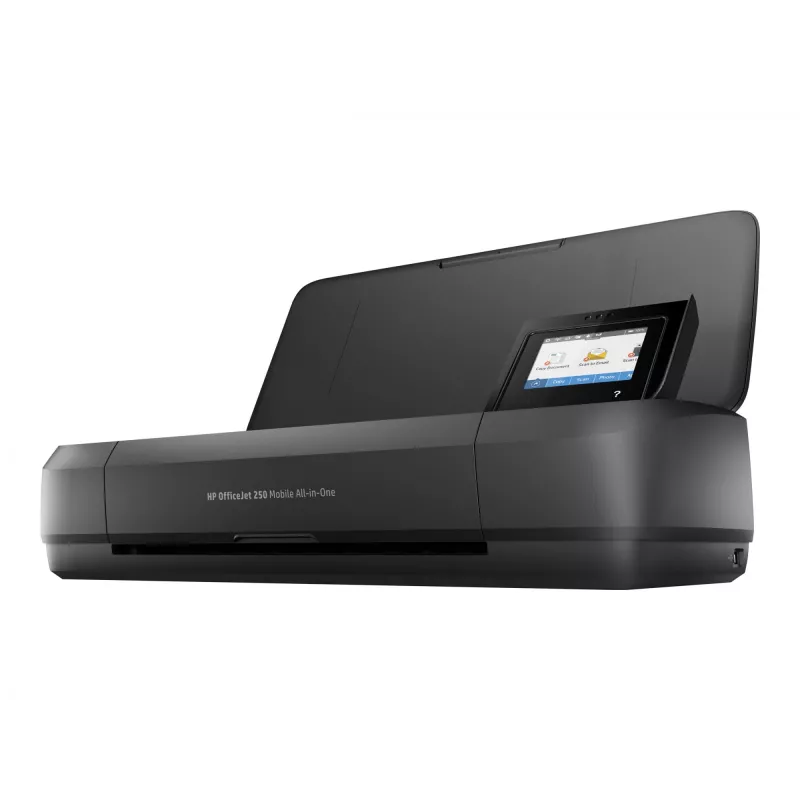HP OfficeJet 250 Mobile All-in-One MFP — kolorowa atramentowa drukarka wielofunkcyjna A4 8 str./min Kopiowanie 10 str./min Druk 50 arkuszy USB Wi-Fi