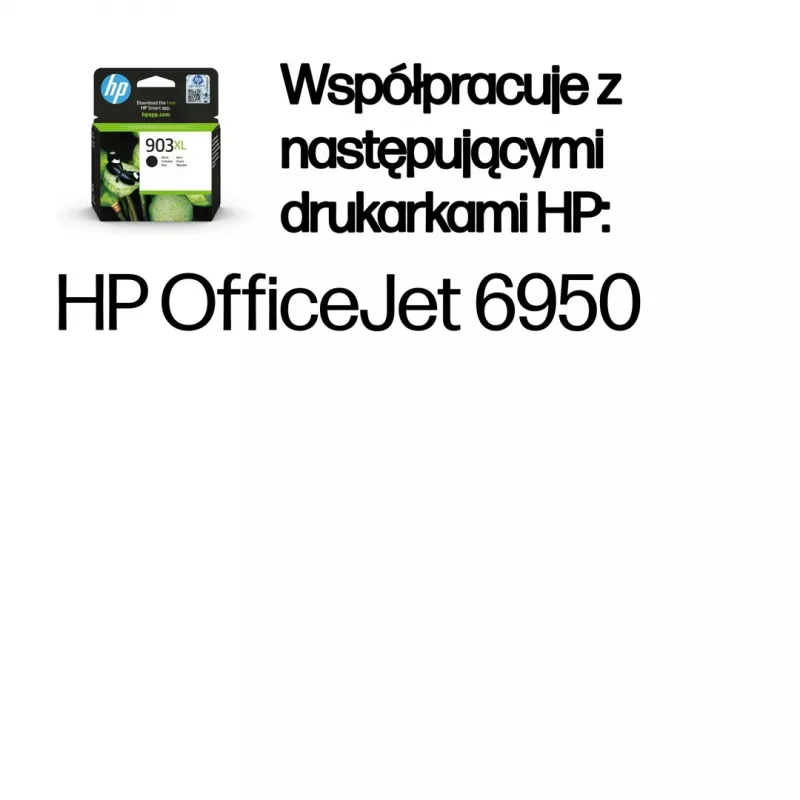 HP 903XL High Yield Czarny Oryginalny Wkład Atramentowy