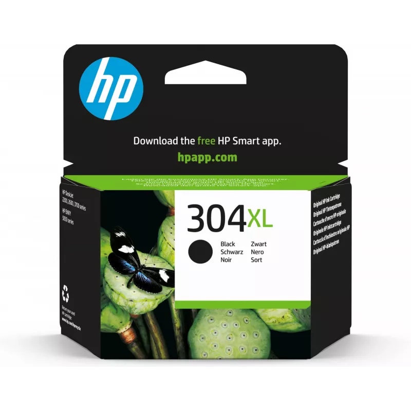 HP 304XL Czarny Wkład Atramentowy