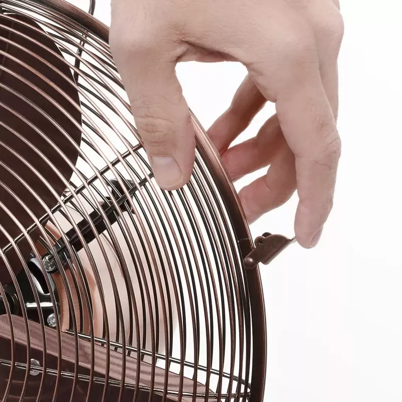 Wentylator stołowy Tristar VE-5970 Retro Table Fan miedziany 30 cm