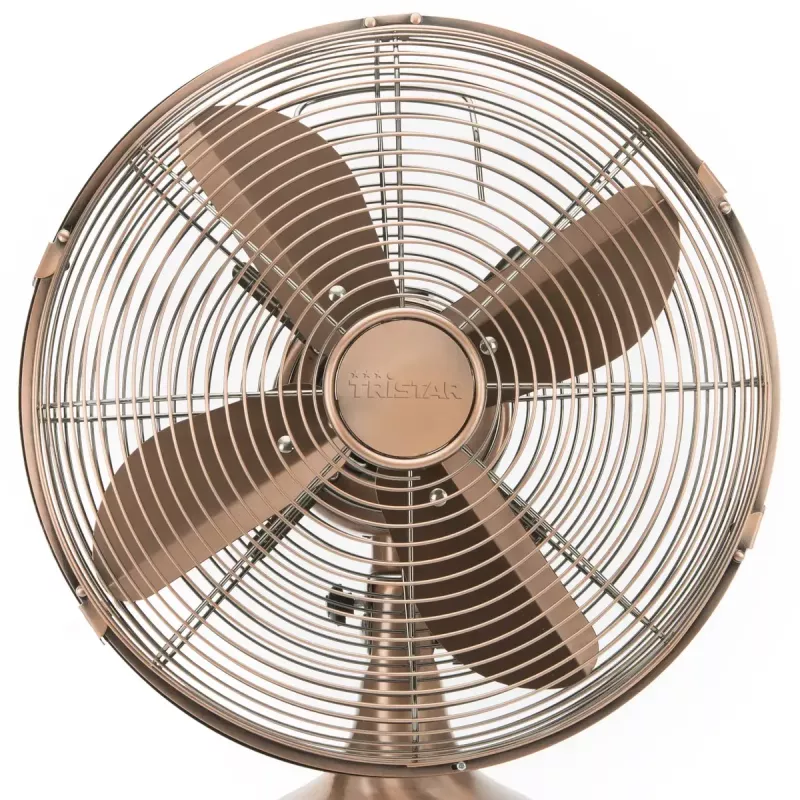 Wentylator stołowy Tristar VE-5970 Retro Table Fan miedziany 30 cm