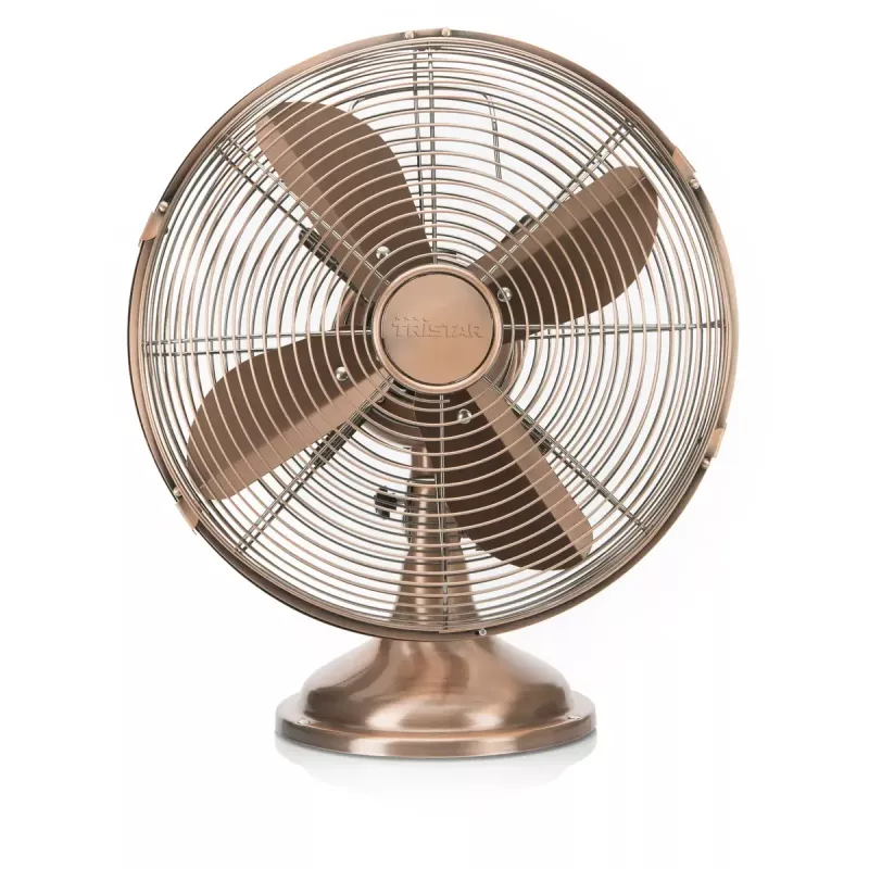 Wentylator stołowy Tristar VE-5970 Retro Table Fan miedziany 30 cm