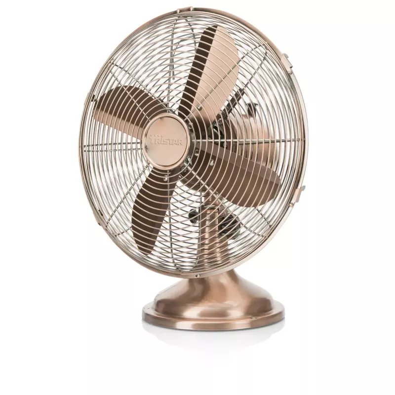Wentylator stołowy Tristar VE-5970 Retro Table Fan miedziany 30 cm