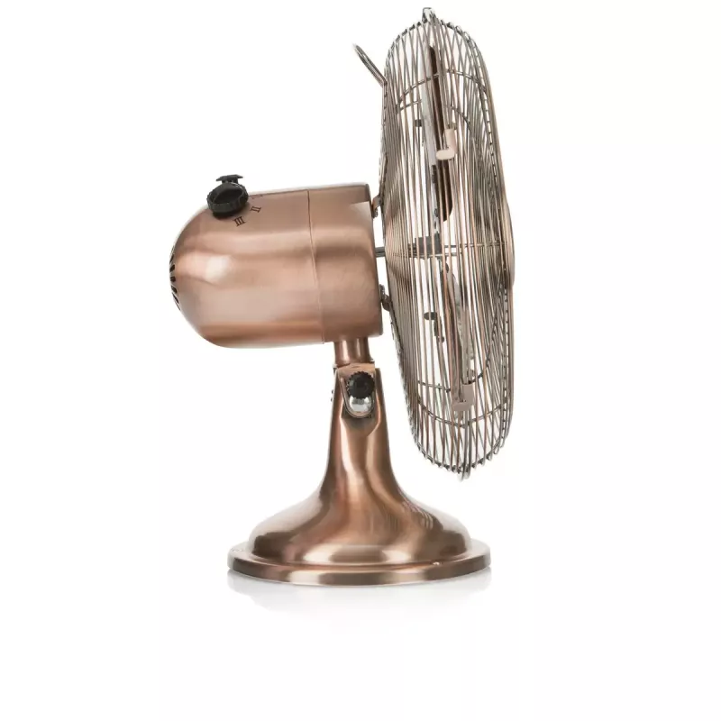 Wentylator stołowy Tristar VE-5970 Retro Table Fan miedziany 30 cm