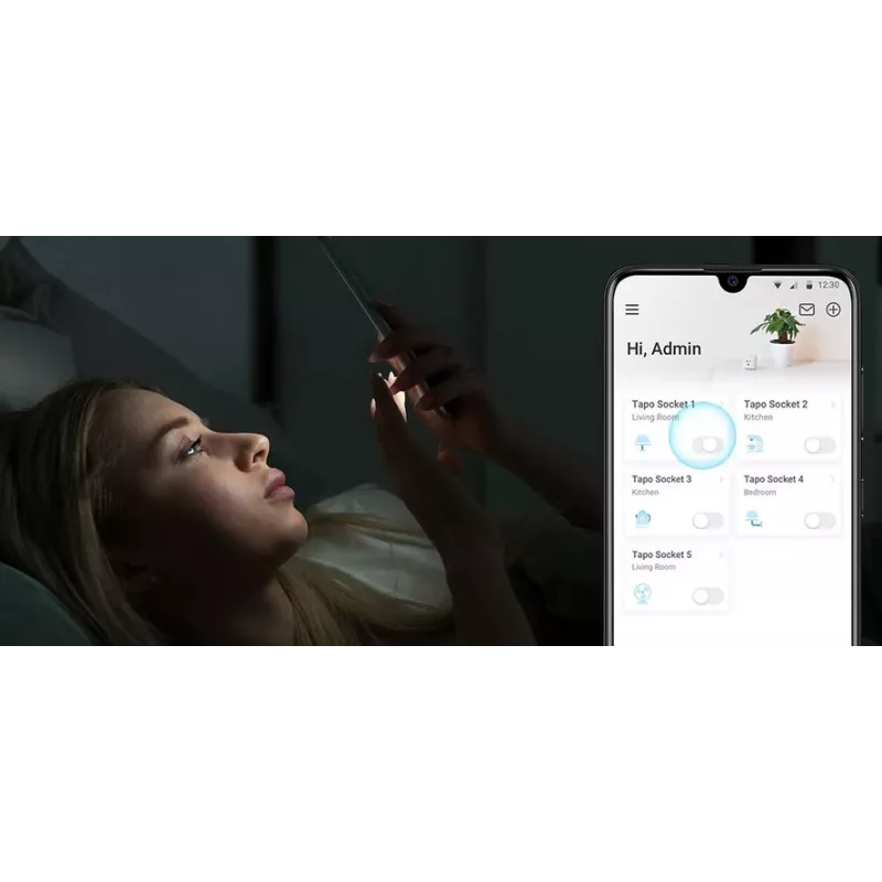 Tapo P100 V2 – inteligentna wtyczka – mini – bezprzewodowa – 802.11b/g/n, Bluetooth 4.2 – 2.