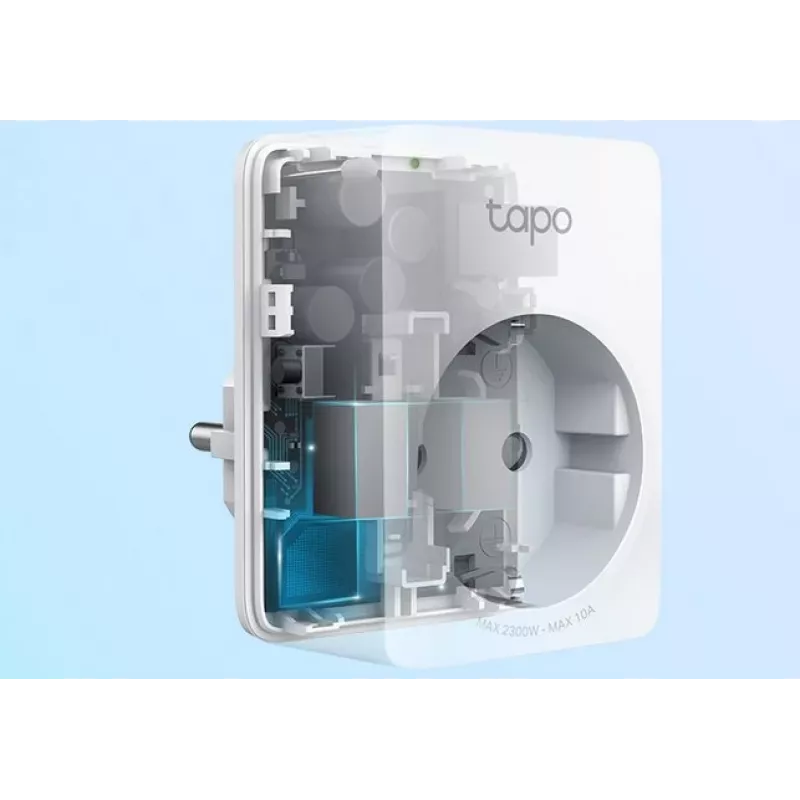 Tapo P100 V2 – inteligentna wtyczka – mini – bezprzewodowa – 802.11b/g/n, Bluetooth 4.2 – 2.