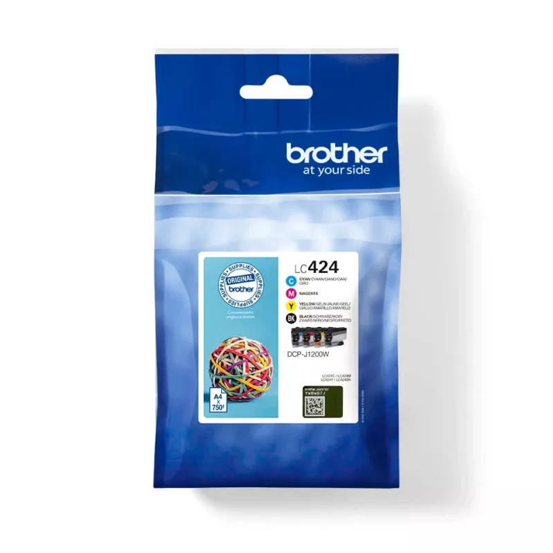 Cartridge Brother LC424VAL Multipack BK C M Y