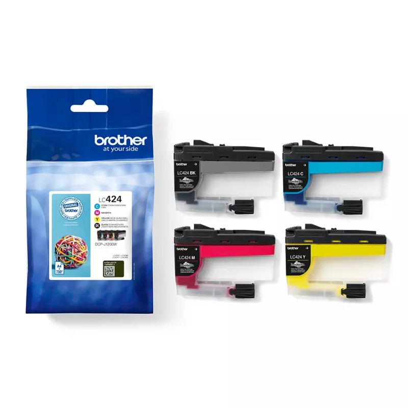Cartridge Brother LC424VAL Multipack BK C M Y