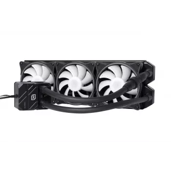 Alphacool Eisbaer Pro Aurora 360 Processor All-in-one liquid cooler 12 cm Czarny, biały 1 szt.