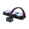 Alphacool Eisbaer Pro Aurora 360 Processor All-in-one liquid cooler 12 cm Czarny, biały 1 szt.