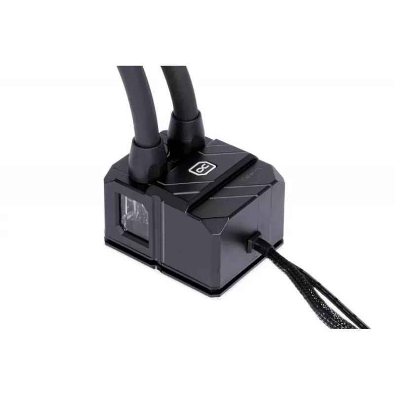 Alphacool Eisbaer Pro Aurora 360 Processor All-in-one liquid cooler 12 cm Czarny, biały 1 szt.