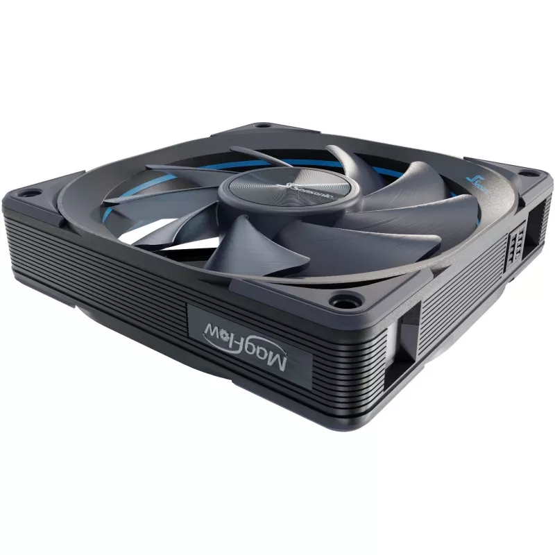 MagFlow 1225 PWM (1-Fan Kit) 120.4 x 124.2 x 26.6mm / Fluid Dynamic Bearing / 63.33 CFM / 33.78 dBa / 2200 rpm / Magnetyczne kable ułatwiające instalację (MAGFLOW-1)