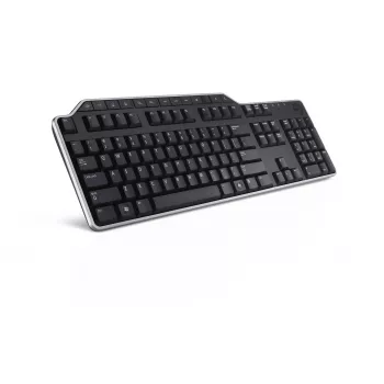 Klawiatura DELL KB522 USB QWERTY US International Czarna