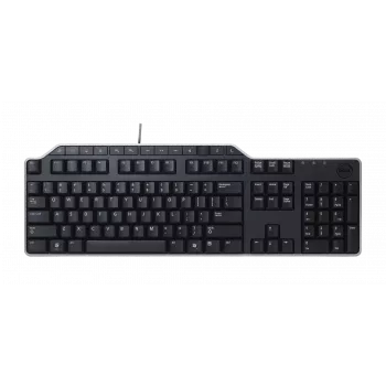 Klawiatura DELL KB522 USB QWERTY US International Czarna