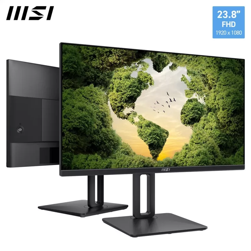 MSI Pro MP245PG 24-calowy IPS FHD HDMI/DP Pivot - Płaski ekran - 61 cm