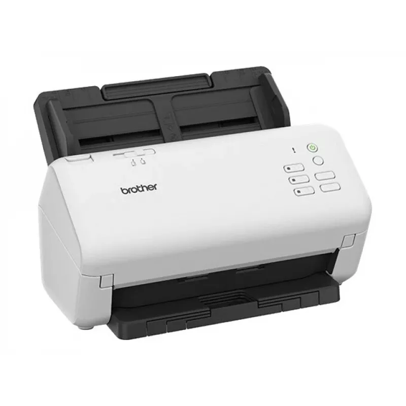 Skaner ADF Brother ADS-4300N — A4, 600 x 600 DPI, duplex, 80-arkuszowy ADF, podwójny CIS, LED (czarno-biały)