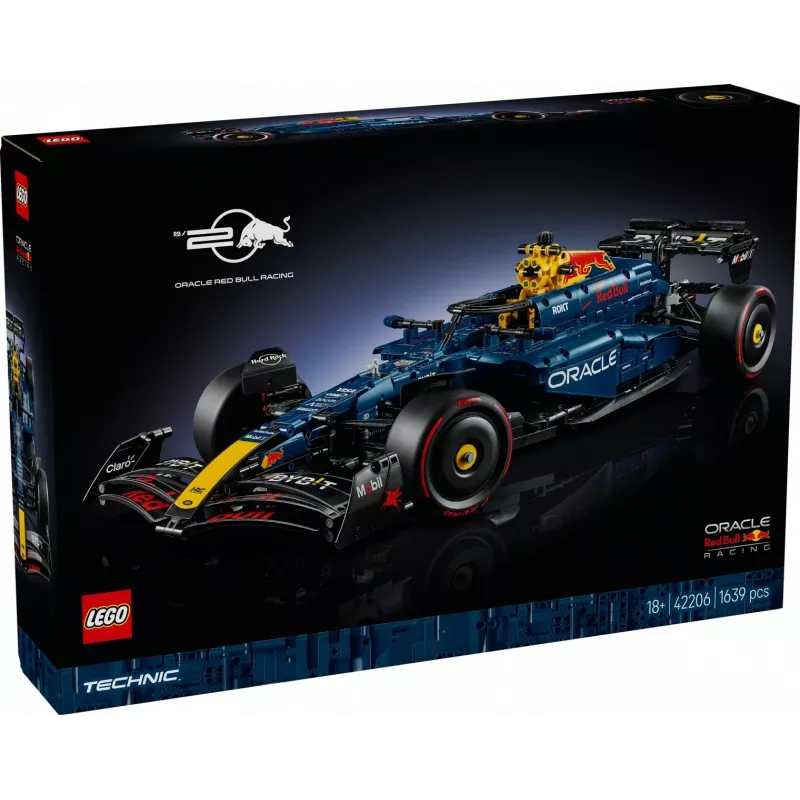 LEGO TECHNIC 42206 Oracle czerwony Bull Racing RB20