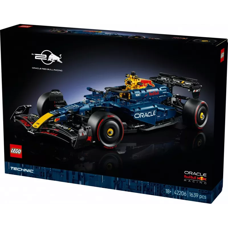 LEGO TECHNIC 42206 Oracle czerwony Bull Racing RB20