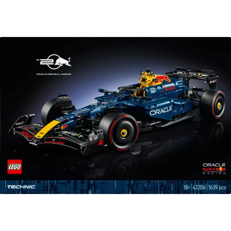 LEGO TECHNIC 42206 Oracle czerwony Bull Racing RB20