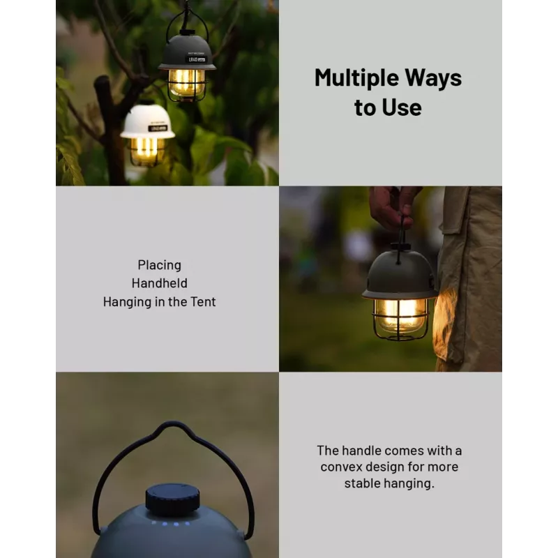 Latarka kempingowa USB Nitecore LR40 100 lm Oliwkowa