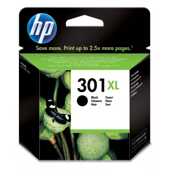 HP 301XL High Yield Czarny Oryginalny wkład atramentowy