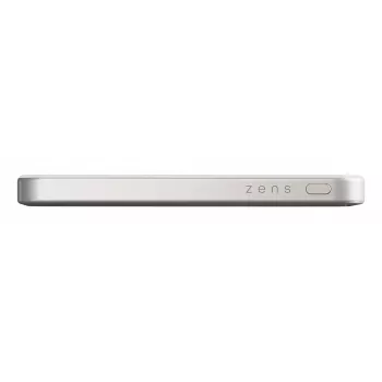 ZENS Pro 1 cienki 5000 mAh Ładowanie bezprzewodowe Biały