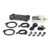 Przełącznik KVMP™ ATEN 2-portowy USB 3.1 Gen 1 4K DisplayPort 1.2 z obsługą audio (kable KVM w zestawie)
