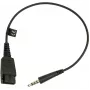 GN Jabra Jabra - Headsetadapter - Mini-Stecker männlich zu Quick Disconnect männlich - für SPEAK 410, 410 MS (8800-00-99)
