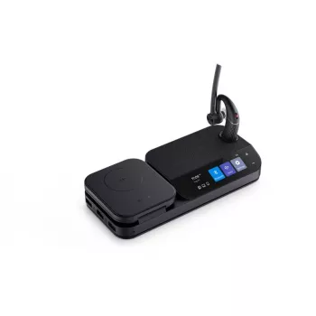 Yealink BH71-WORKSTATION słuchawki/zestaw słuchawkowy Bezprzewodowy Douszny Biuro/Call center Bluetooth Stacja ładująca Czarny