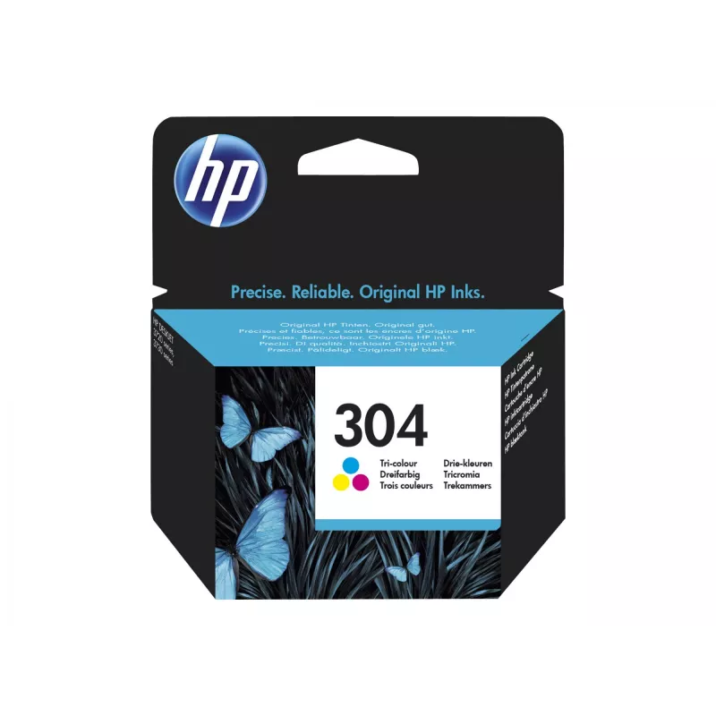 HP 304 Trójkolorowy wkład atramentowy