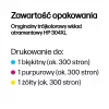 Oryginalny trójkolorowy wkład atramentowy HP 304XL